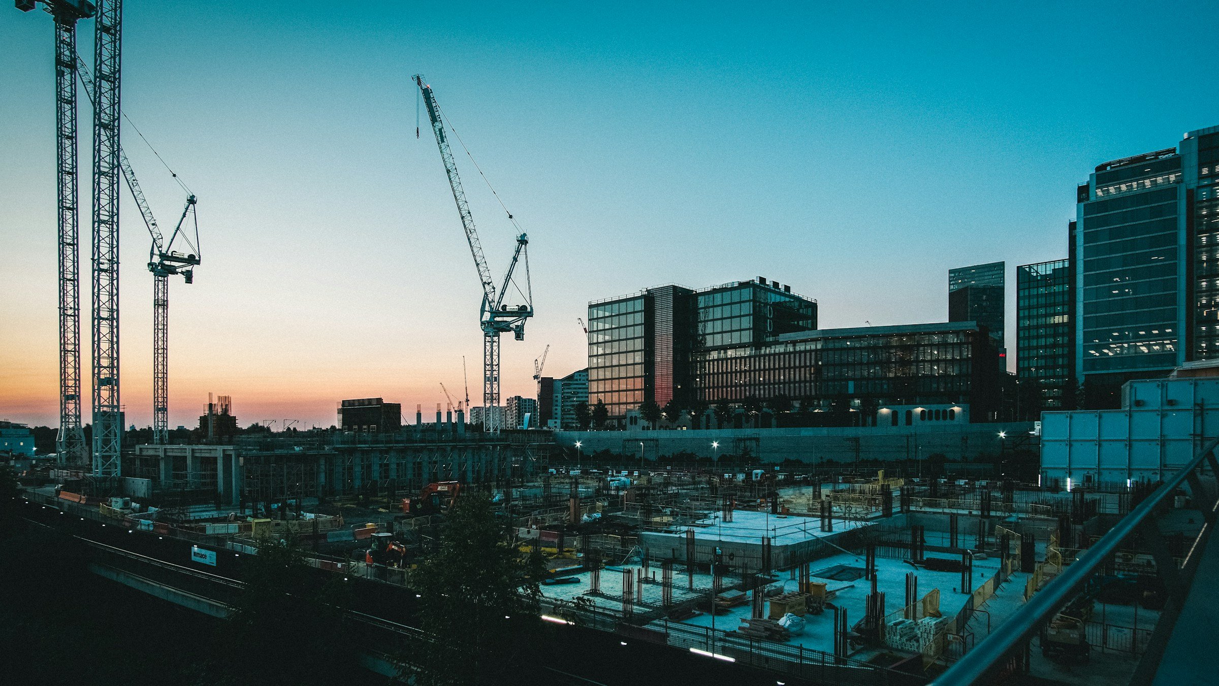 Urban construction activity